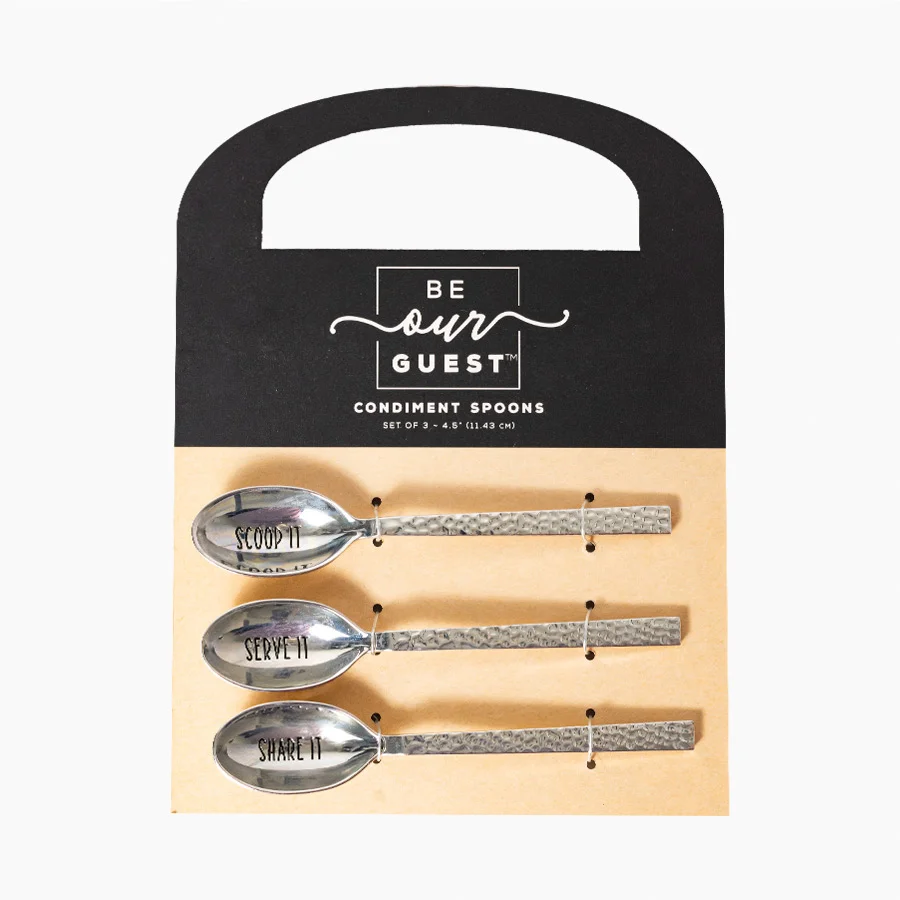 Condiment Spoons Set of 3 - Seitea - El camino del té